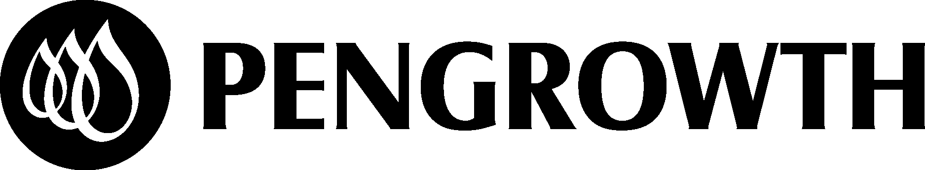 Pengrowth Black Logo Vector Logo